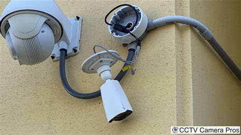 how to install a security camera to outdoor junction box|junction box for bullet camera.